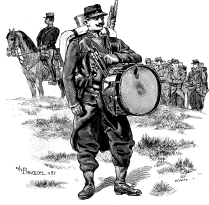 French Military Drummer